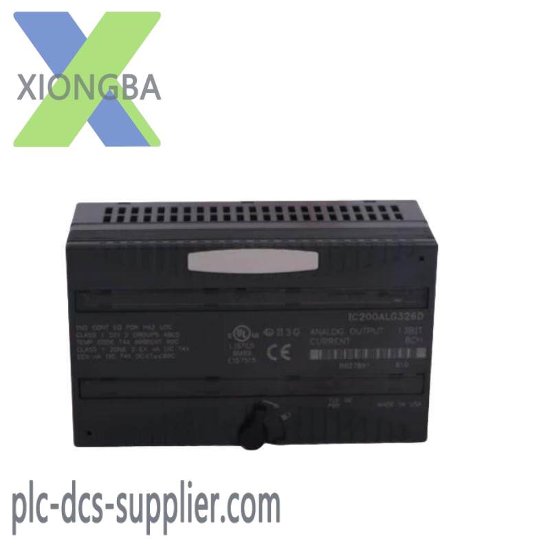 GE IC200ALG326 Analog Output module