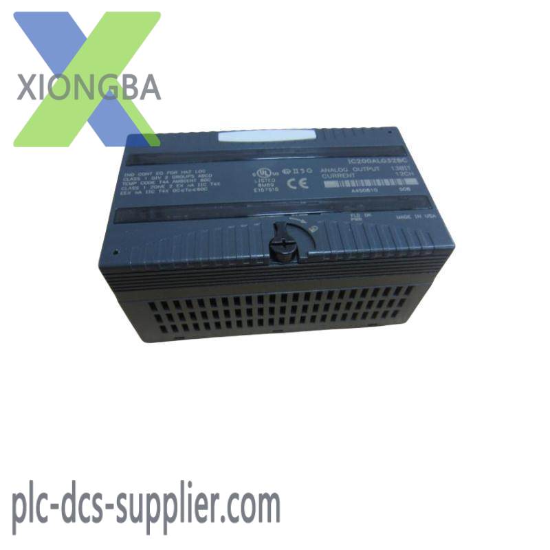GE IC200ALG328 current analog output module