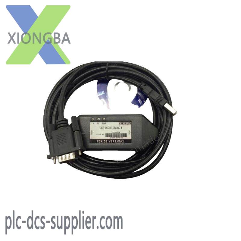 GE IC200CBL001 Communications Programming Serial Cable