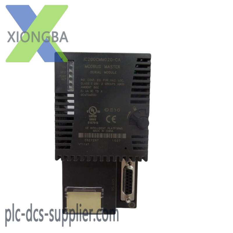 GE IC200CMM020 Versamax Serial Communications module