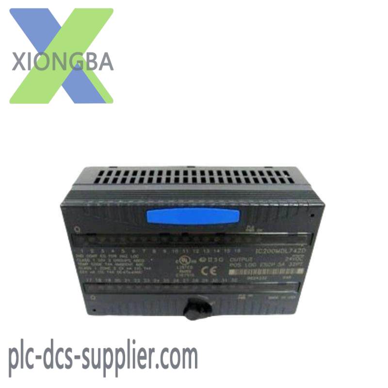 GE IC200MDL742 VersaMax Discrete Output Module