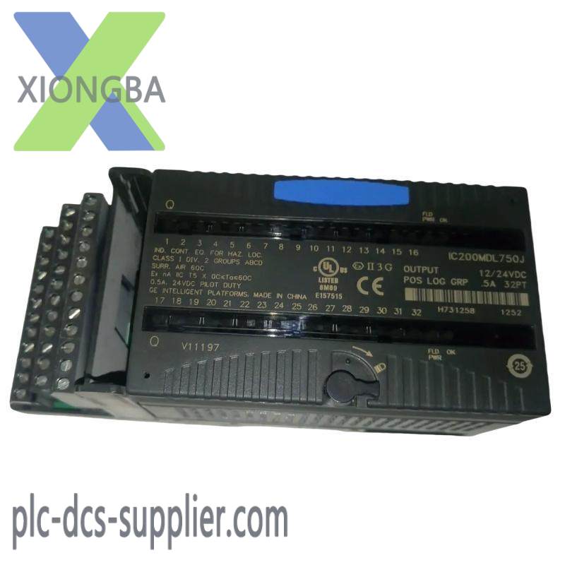 GE IC200MDL750J VersaMax output module