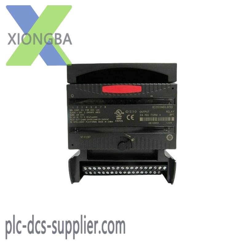 GE IC200MDL930 OUTPUT RELAY ISOLATED 8PT