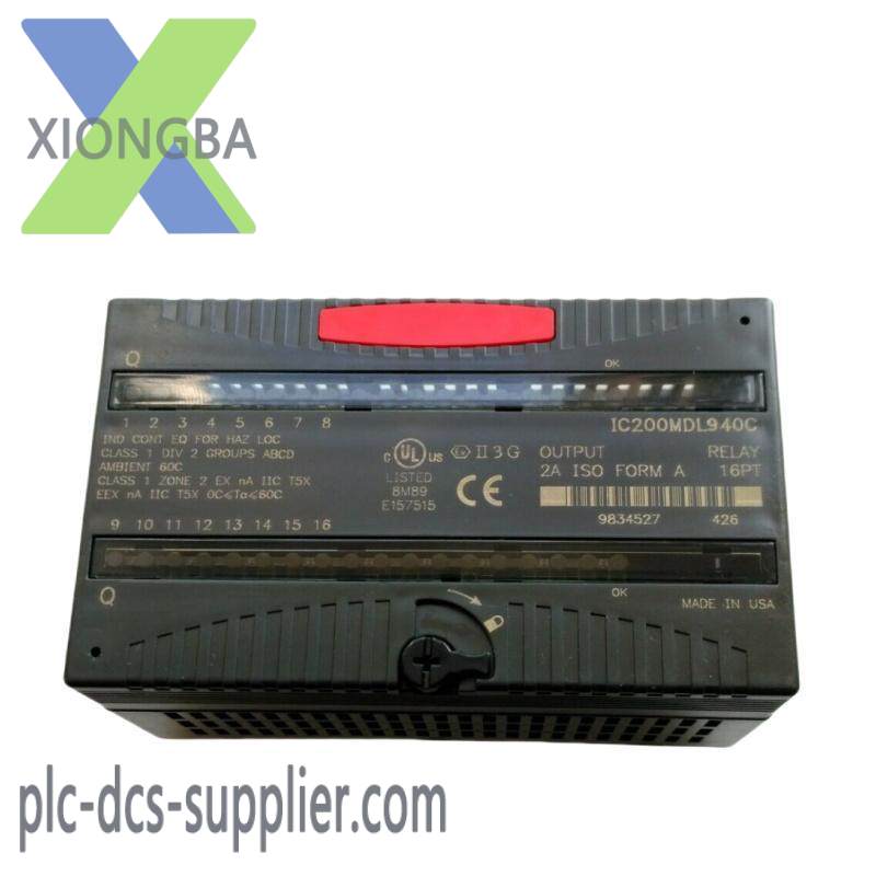 GE IC200MDL940 Relay VersaMax Output Module