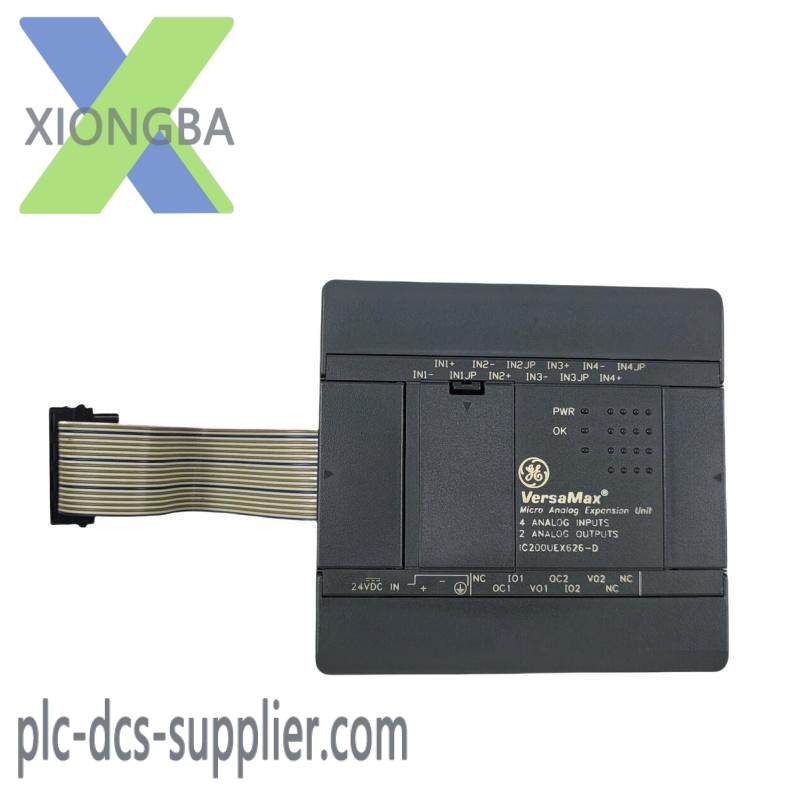 GE IC200UEX626 6 channel analog expansion module