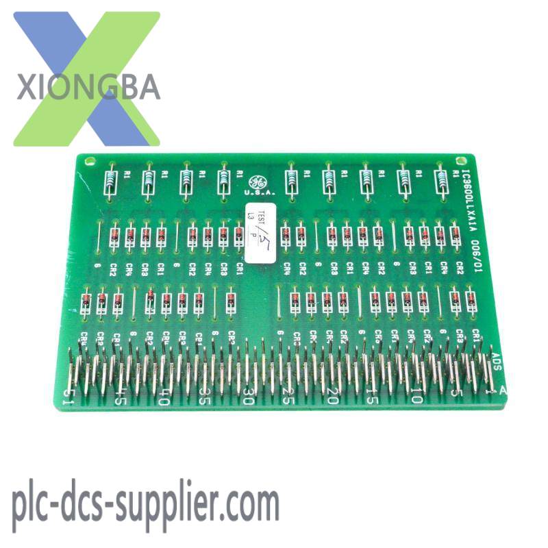 GE IC3600LLXA1A Printed circuit board