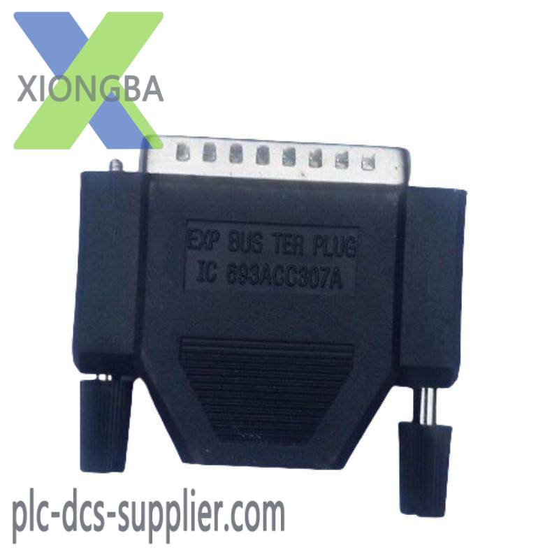 GE IC693ACC307 I/O Bus Terminator Plug