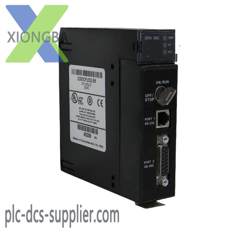GE IC693CPU352 Single slot CPU module