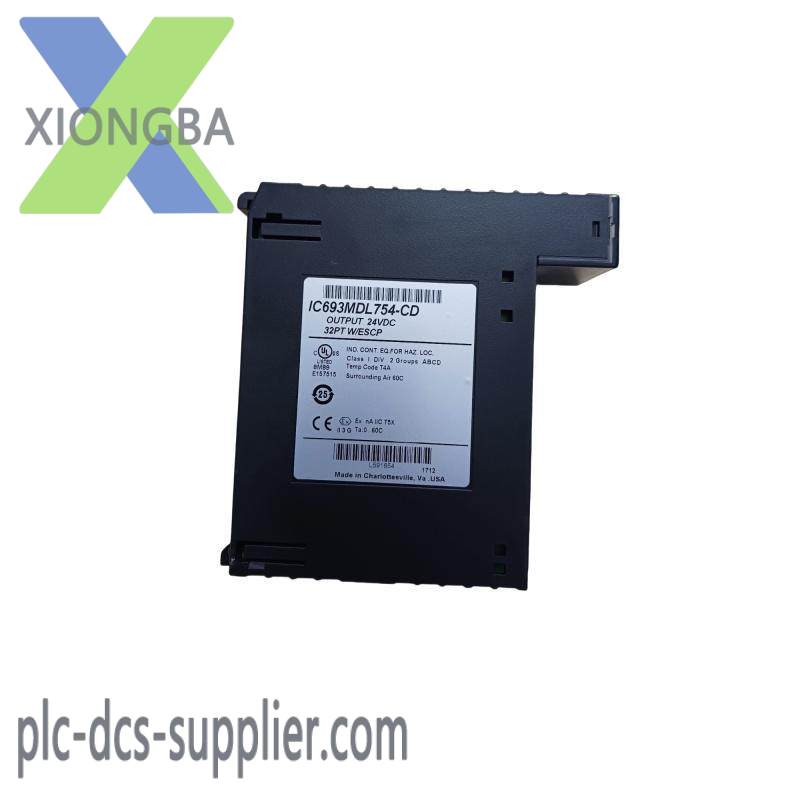 GE Fanuc IC693MDL754 ESCP positive logic output module