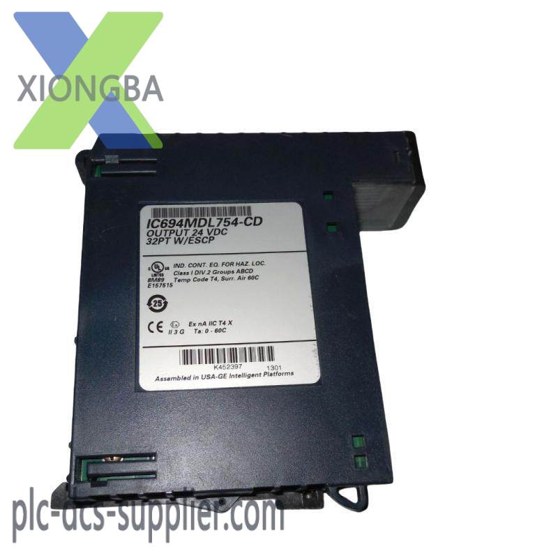 GE IC694MDL754 Positive Logic Output Module