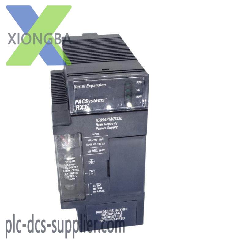 GE IC694PWR330 power supply module