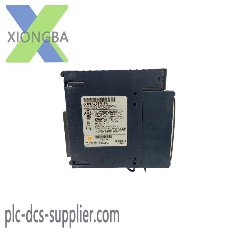 GE IC695ALG616 ANALOG INPUT MODULE