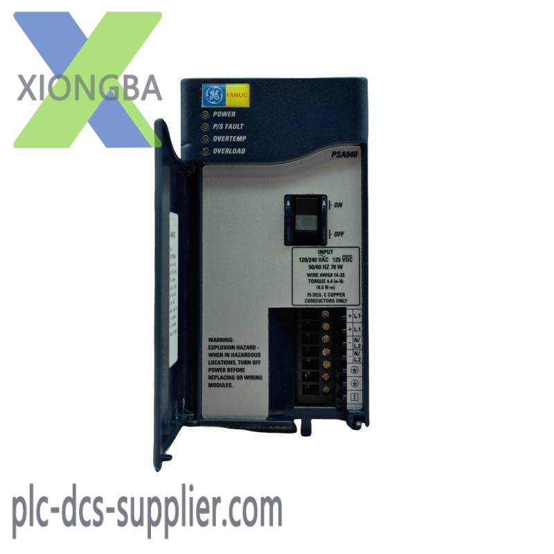 GE IC695PSA040 Power Supply Module