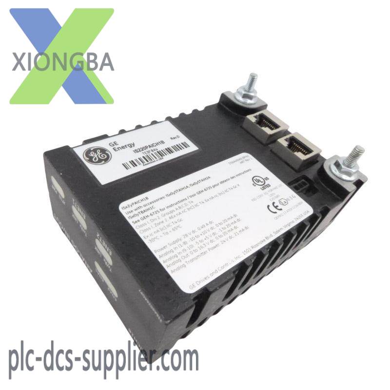 GE IS220PAOCH1B Analog outputs Module 6 channels