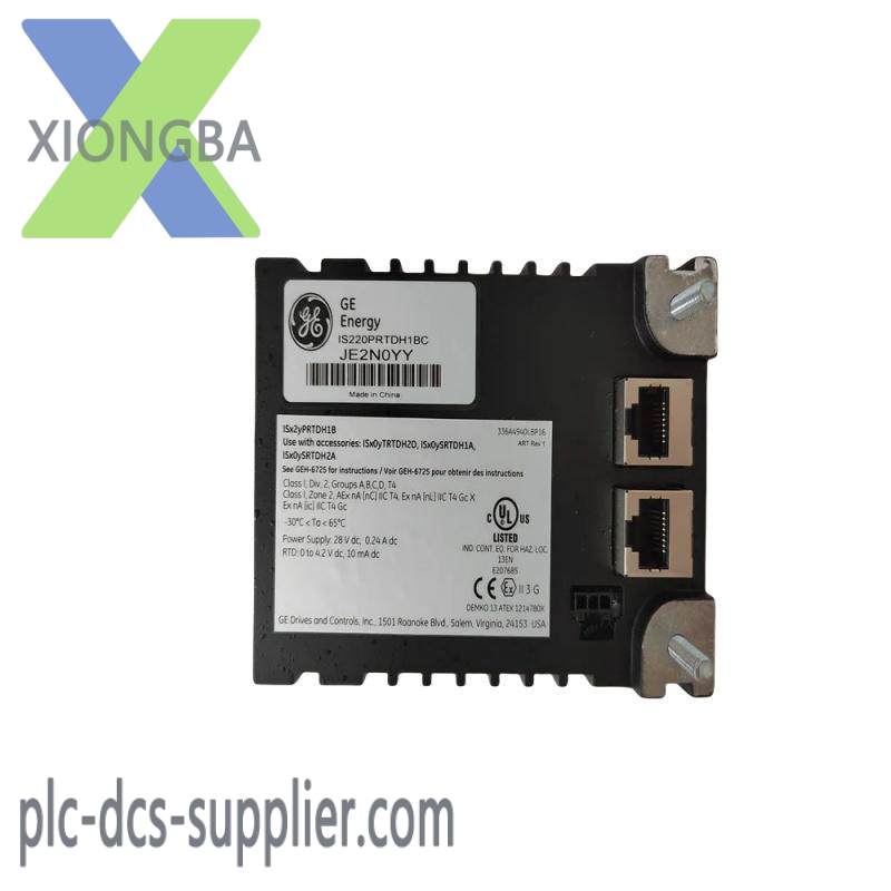 GE IS220PRTDH1B RTD I/O module