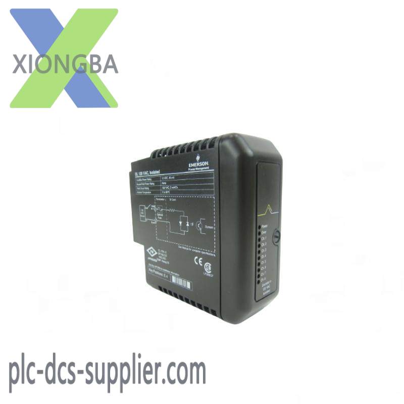 EMERSON KJ3001X1-BC1 12P0551X132 VE4001S3T1B1 Discrete Input Module