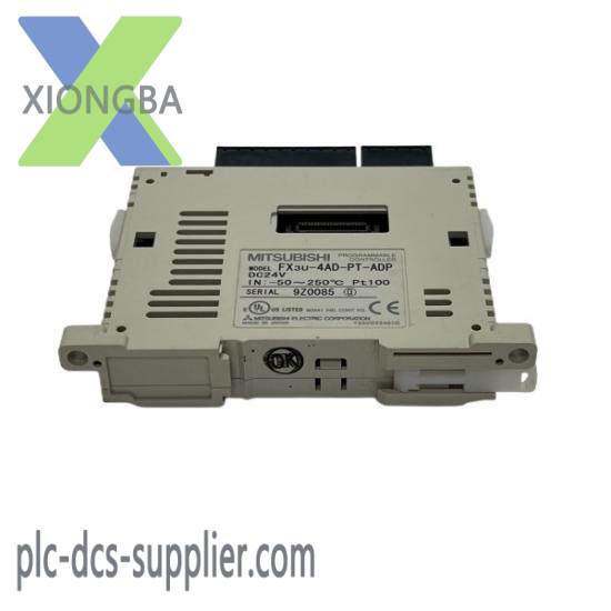 MITSUBISHI FX3U-4AD-PT-ADP Temperature analog input module