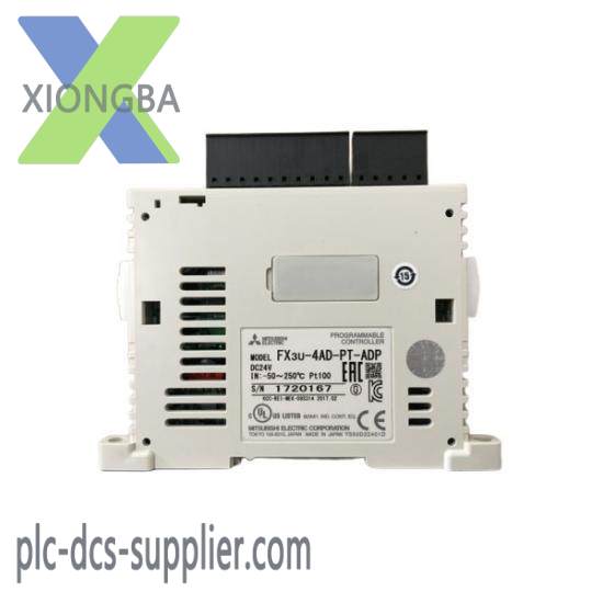 MITSUBISHI FX3U-4AD-PT-ADP Temperature analog input module