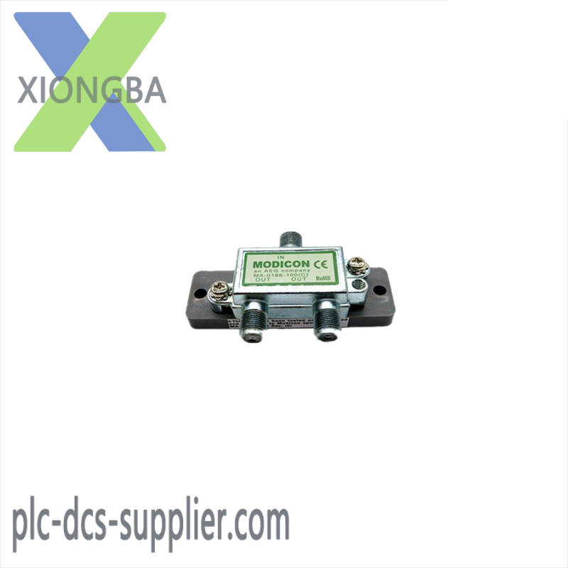 Schneide MODICON MA0186100 coaxial cable splitter