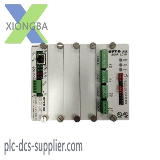 OPTO 22 SNAP-LCM4 M4SENET-100 Controller Ethernet Card