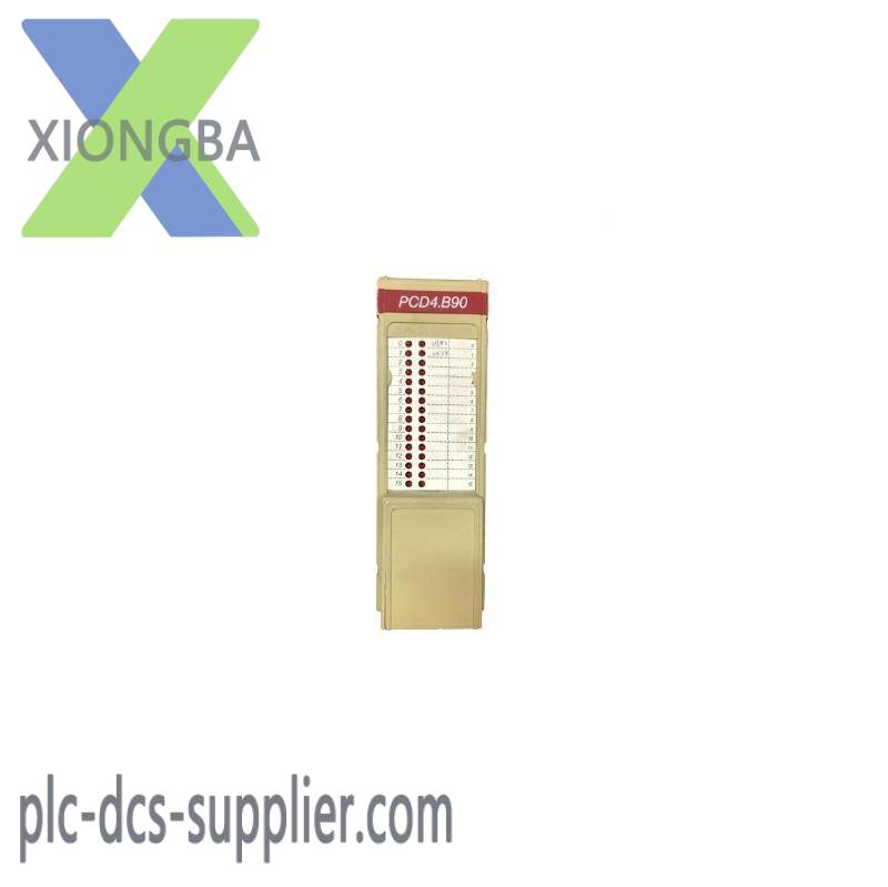 SAIA PCD4.B900 I/O MODULE 32PT 16IN 16OUT 24V