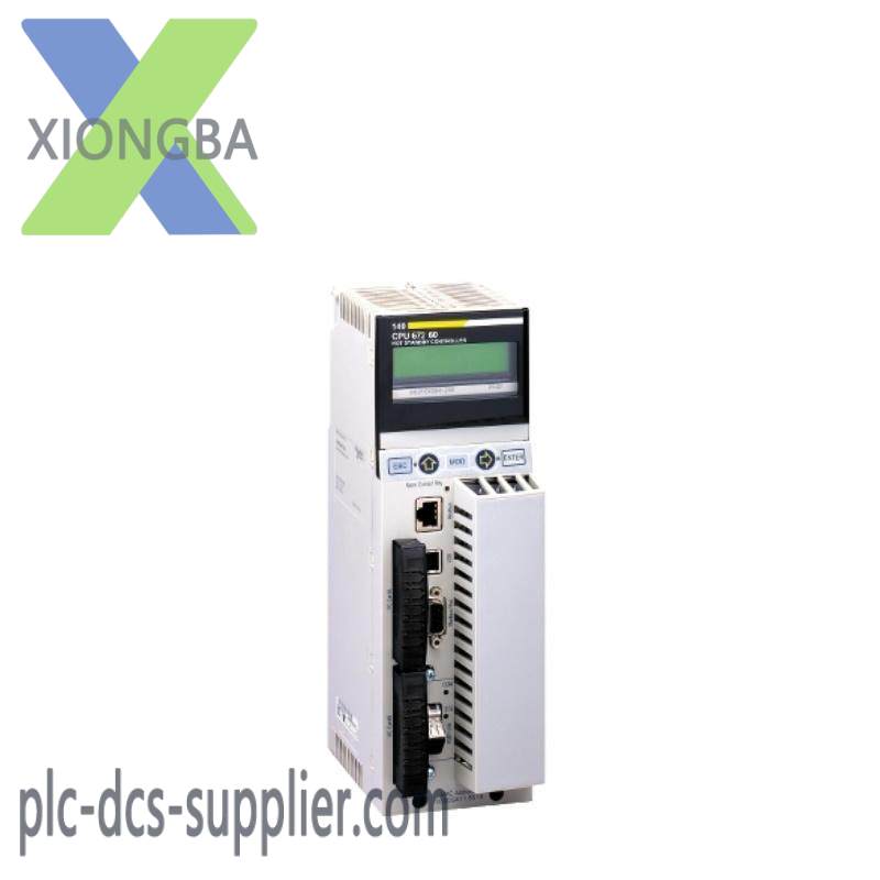 Schneider 140CPU67260 Multimode Hot Standby Ethernet Processor Unity