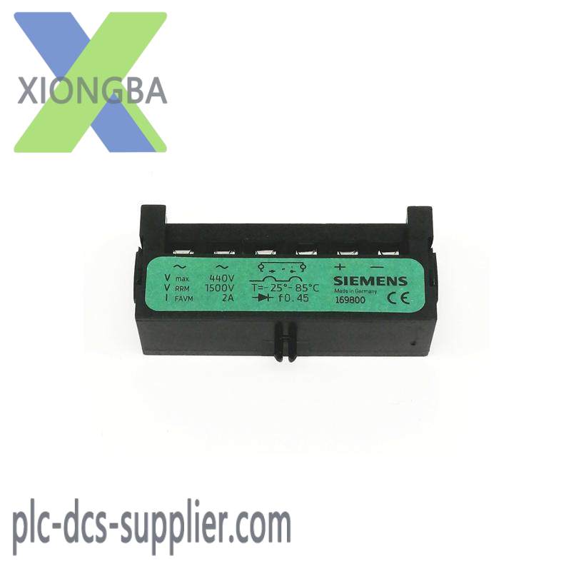 SIEMENS 169800 rectifier module