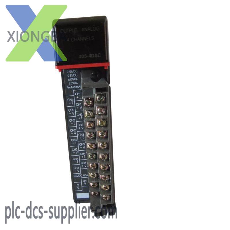 SIEMENS 405-4DAC CHANNEL ANALOG INPUT MODULE