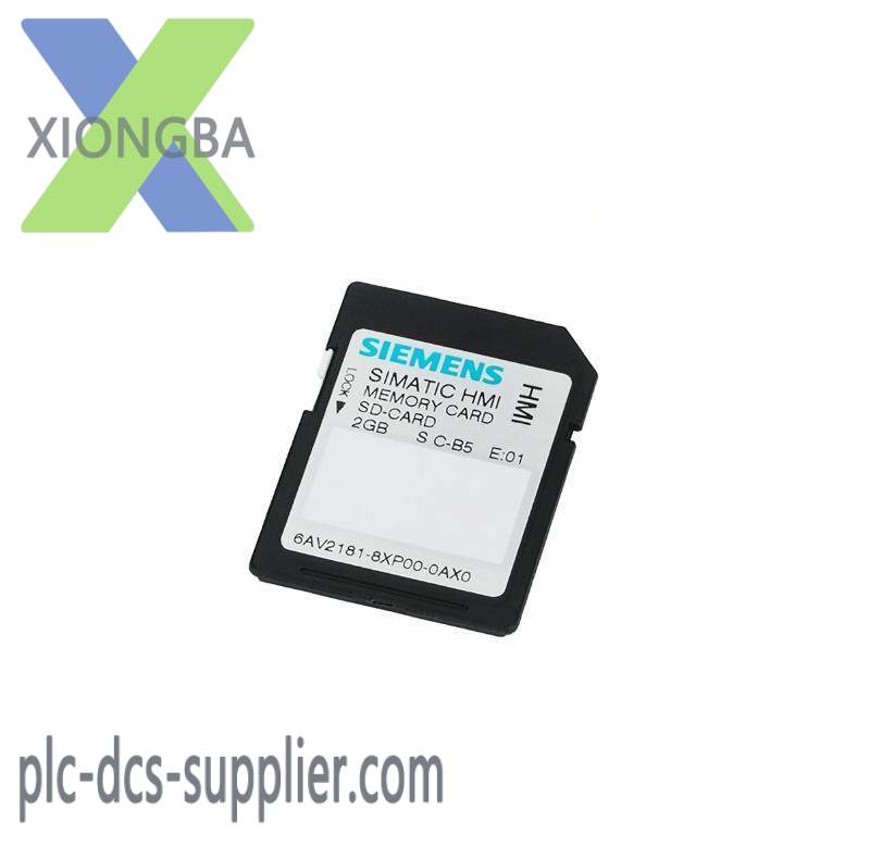 SIEMENS 6AV2181-8XP00-0AX0 SIMATIC SD memory card