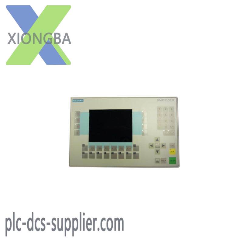 SIEMENS 6AV3627-1LK00-1AX0 OPERATOR INTERFACE