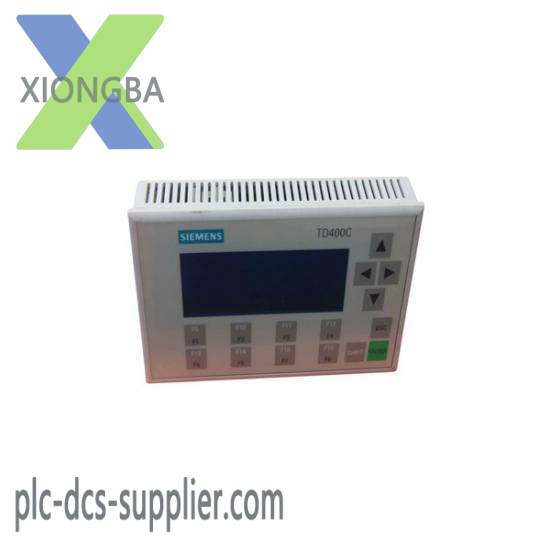 Siemens 6AV6 640-0AA00-0AX0 Display Panel