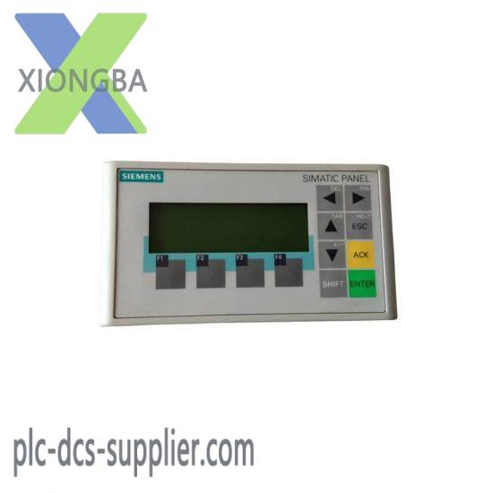 Siemens 6AV6 641-0AA11-0AX0 SIMATIC Operator Panel OP 73 3 LC display