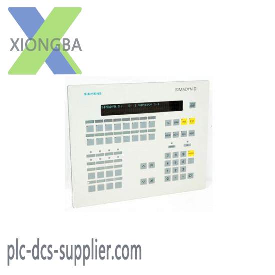 SIEMENS 6DD1670-0AF0 Operator Panel