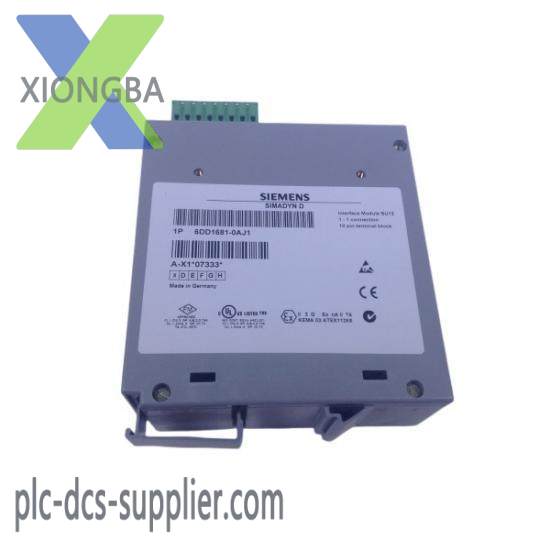 SIEMENS 6DD1681-0AJ1 SU 12 Converter
