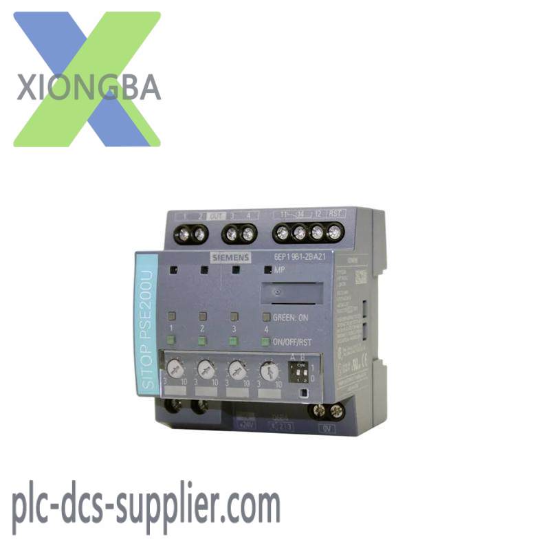 SIEMENS 6EP1961-2BA21 Selectivity Module