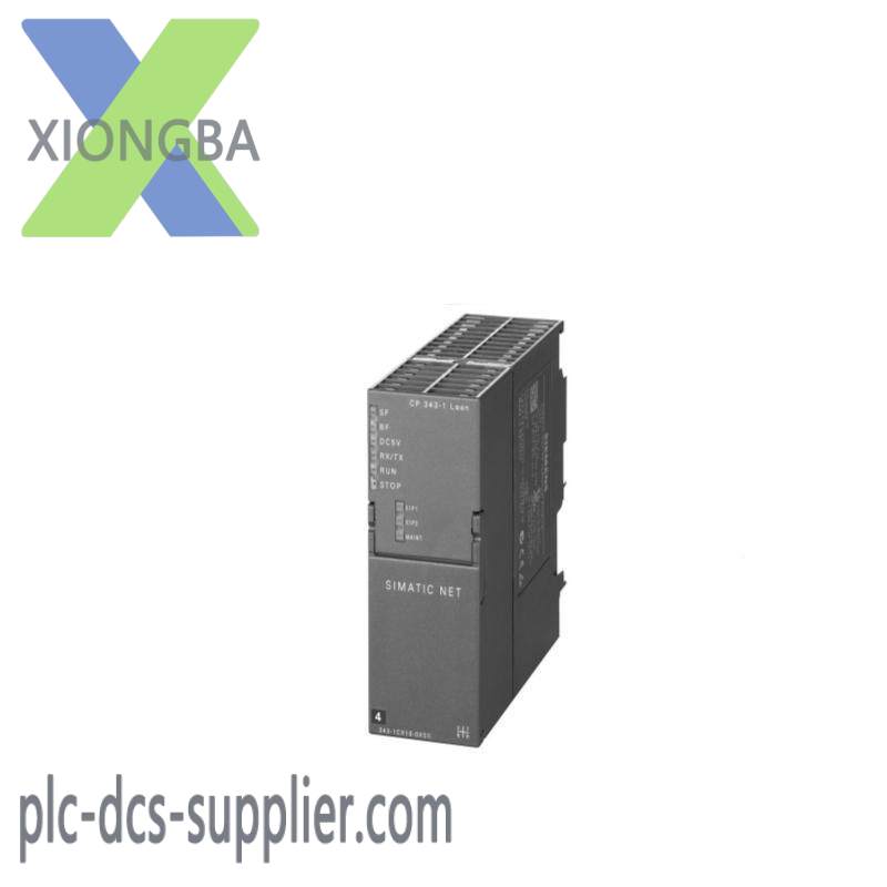 SIEMENS 6ES7343-1CX10-0XE0 CP 343-1 LEAN COMMUNICATION PROCESSOR