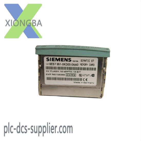 SIEMENS 6ES7951-0KD00-0AA0 Memory Card