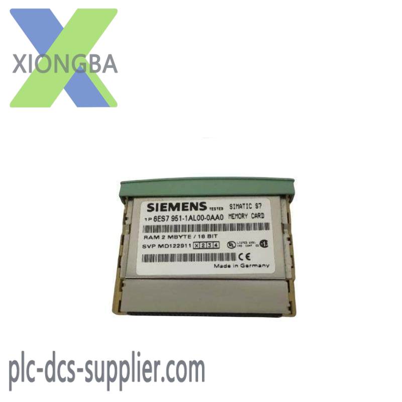 Siemens 6ES7951-1AL00-0AA0 Simatic S7 Ram Memory Card