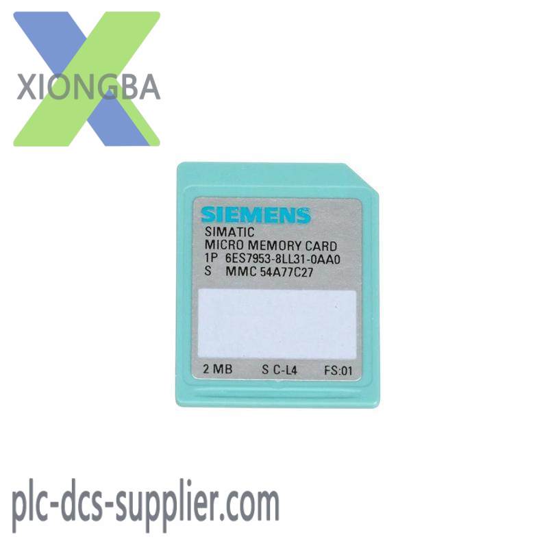 SIEMENS 6ES7953-8LL31-0AA0 MEMORY CARD