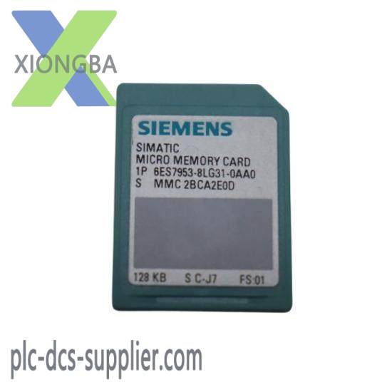 Siemens 6ES7 953-8LG31-0AA0  Micro Memory Card