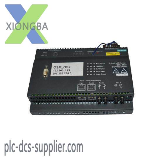 SIEMENS 6GK1105-2AE00 OSM TP22 Optical Switch