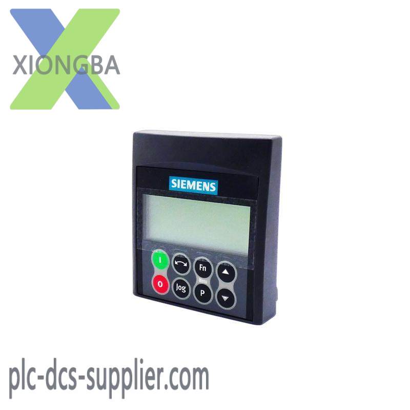 SIEMENS 6SE6400-0AP00-0AA1 OPERATOR INTERFACE