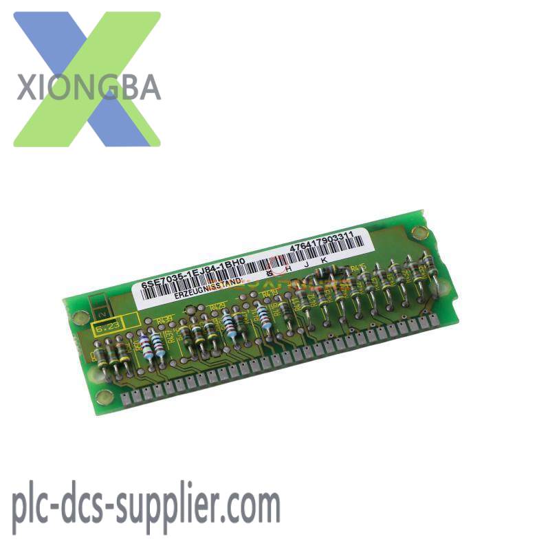 SIEMENS 6SE7035-1EJ84-1BH0 detection board