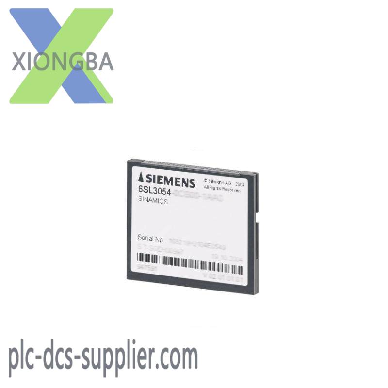Siemens 6SL3054-0AA01-1AA0 SINAMICS S120 CompactFlash card