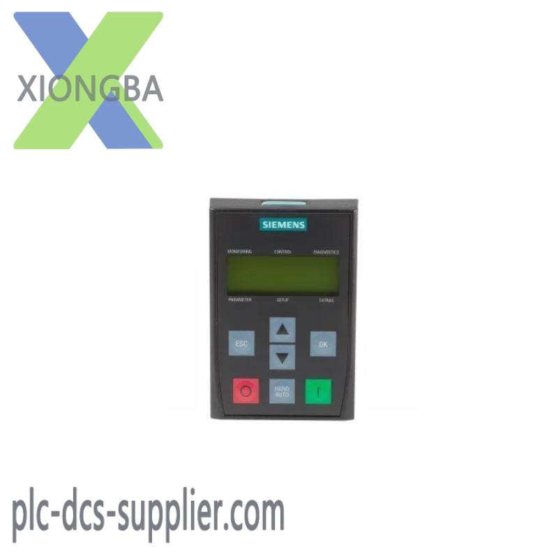 SIEMENS 6SL3255-0AA00-4CA1 Control Panel