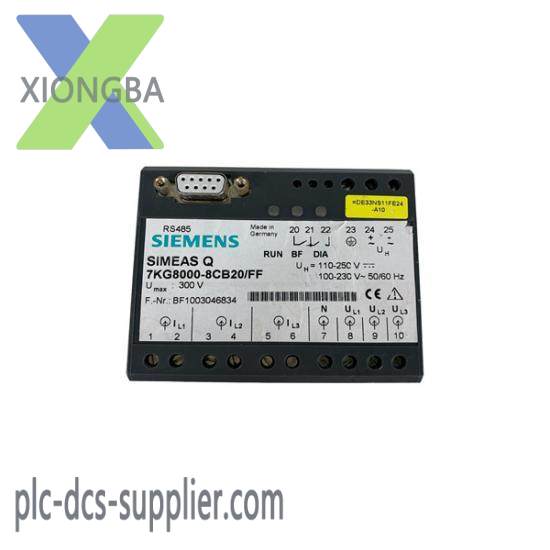 SIEMENS 7KG8000-8AB20/FF Ff Profibus Module