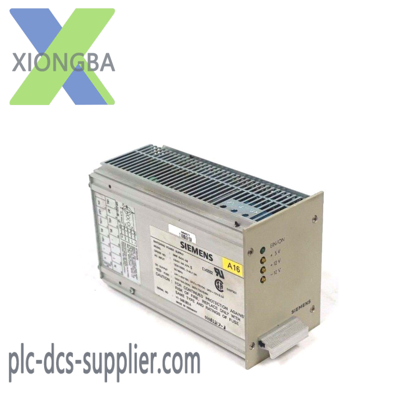 SIEMENS SMP-E431-A6 Power Supply Module