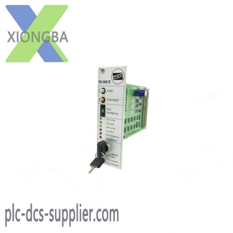 WEISS TS002E TC control card
