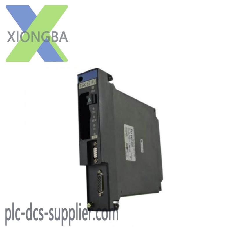 Schneider TSXP67455 TSX6740 Telemecanique CPU 455 Processor