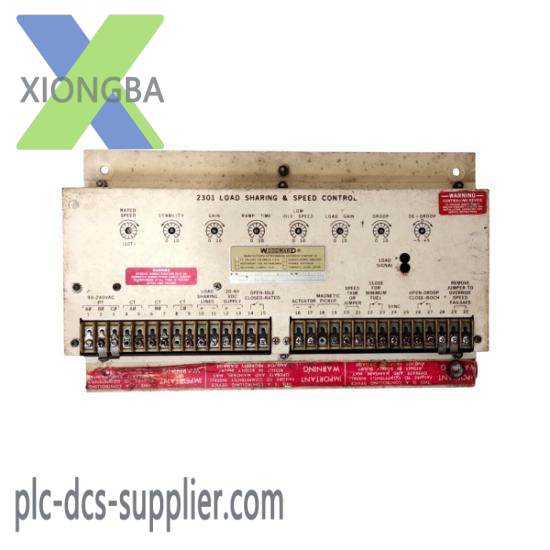 Woodward 8271-467 Speed Control Module